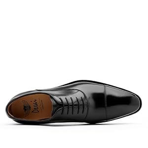 DESAI Men's Dress Shoes with Genuine Leather in Classic